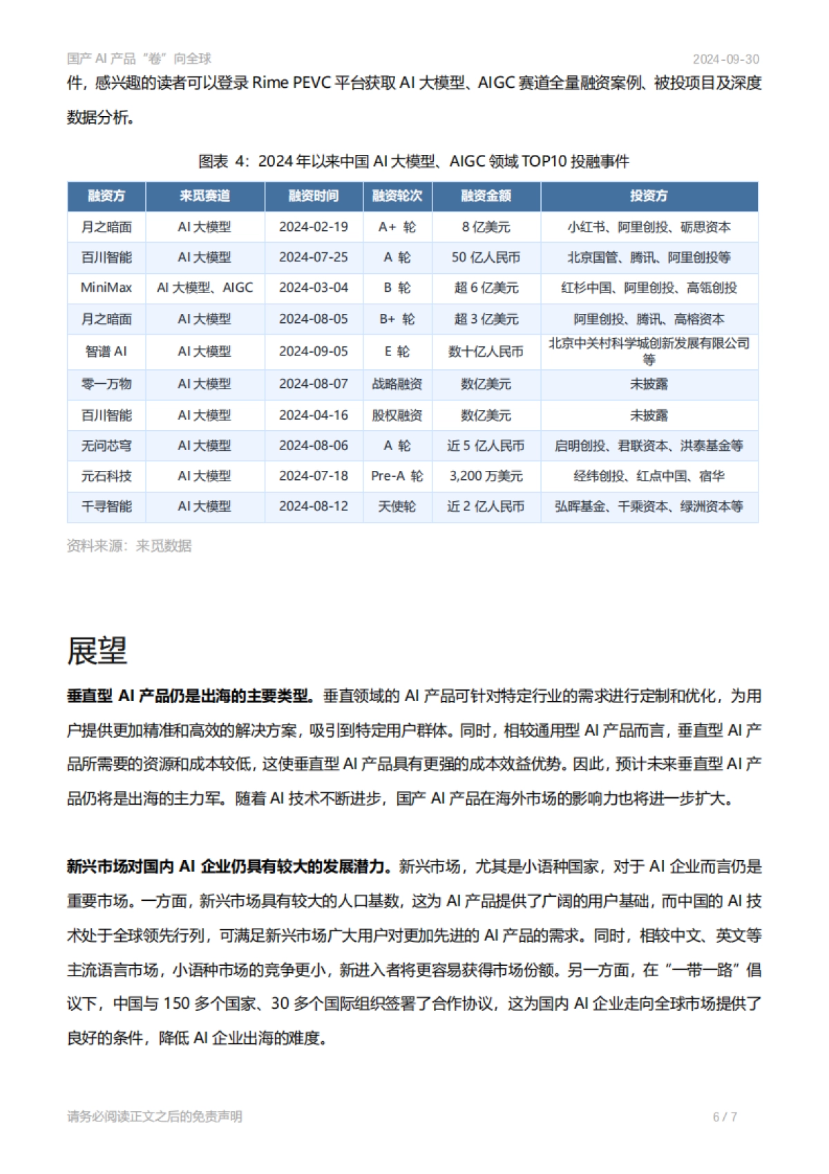 国产AI产品“卷”向全球_第6页