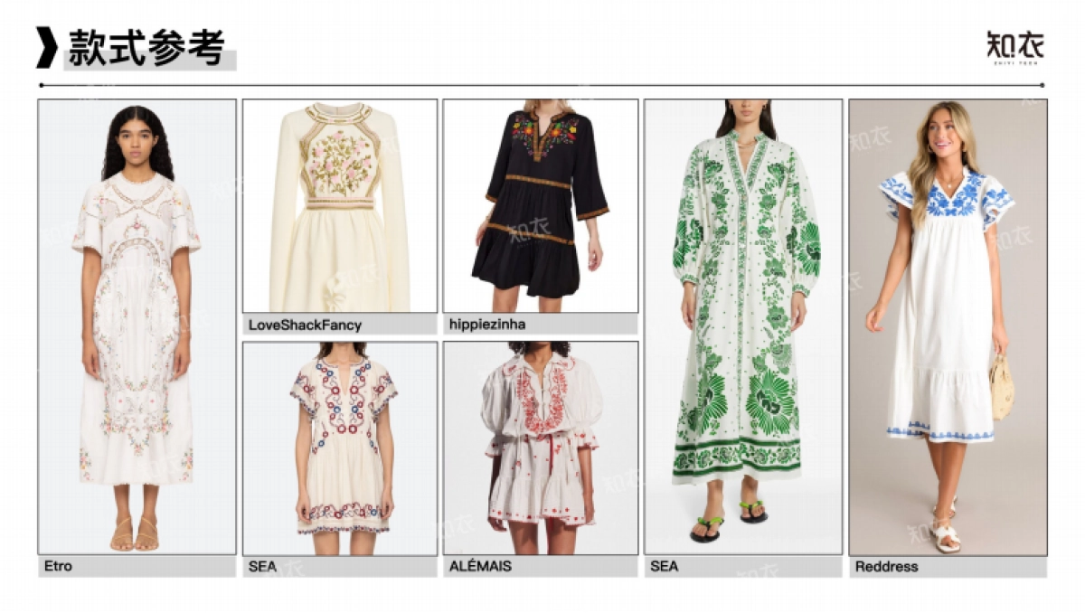 知衣科技:跨境电商2025春夏关键图案趋势报告-女装-连衣裙_第3页