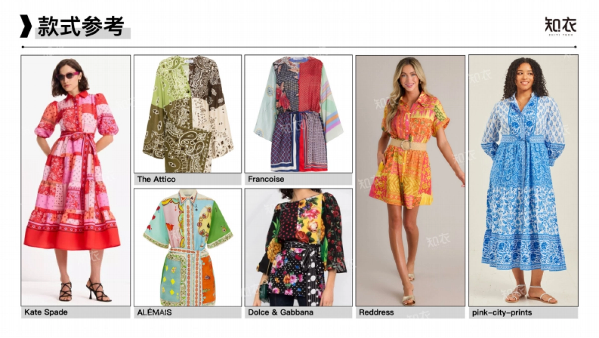 知衣科技:跨境电商2025春夏关键图案趋势报告-女装-连衣裙_第5页