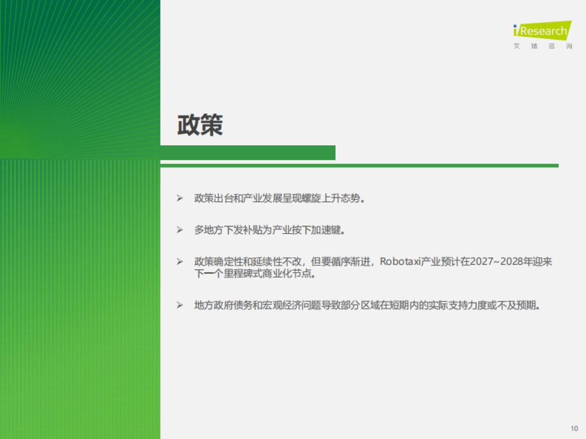 2024年中国Robotaxi商业化趋势研究报告_第10页