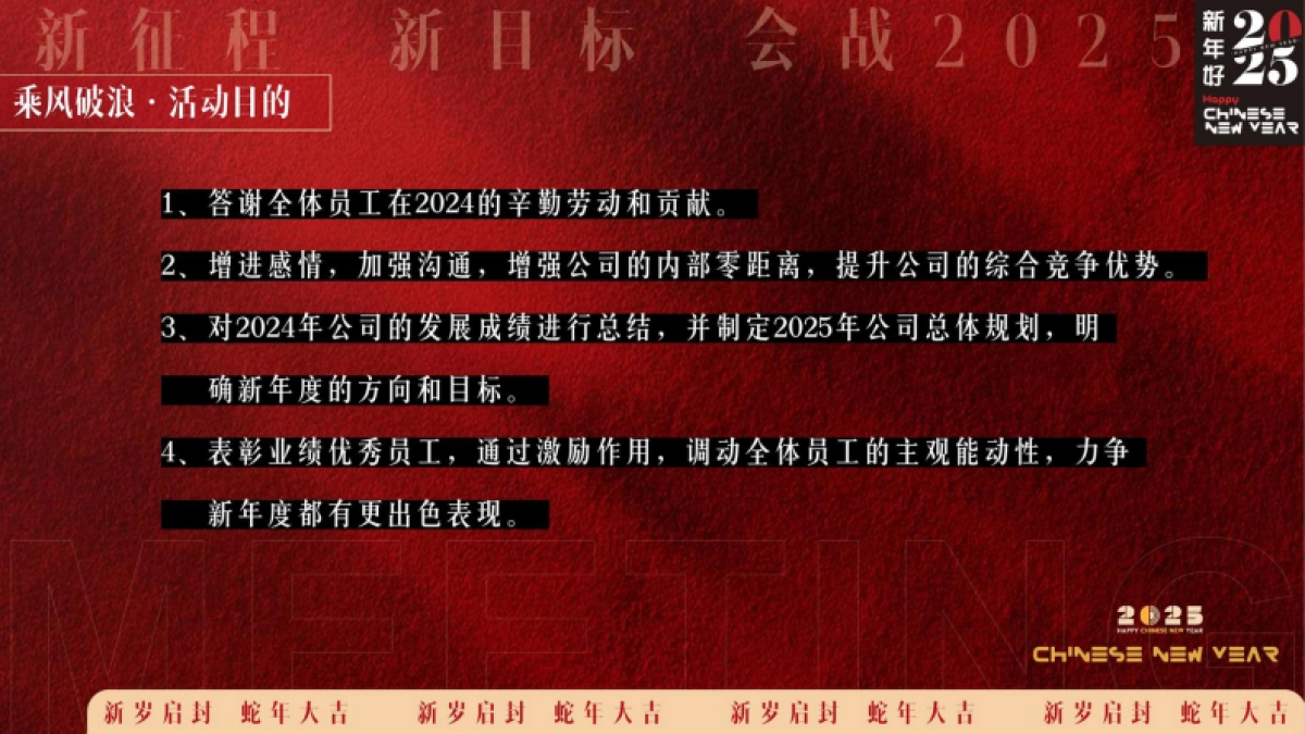 2025蛇年企业表彰总结大会暨年会_第9页