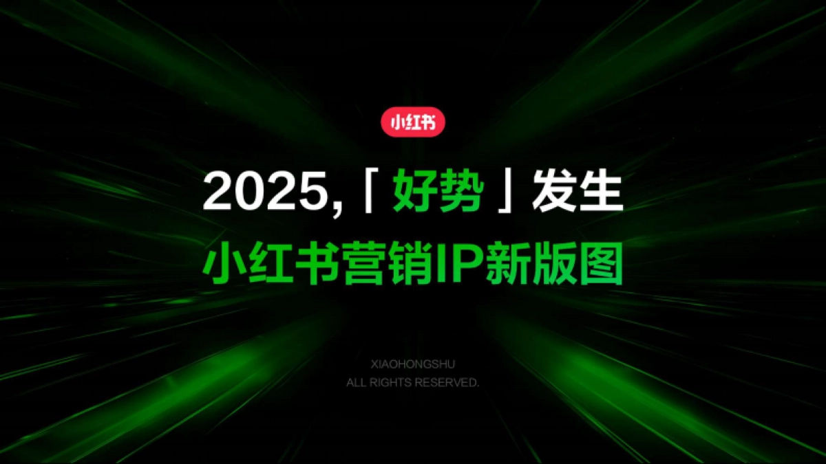 2025小红书营销IP新版图_第1页