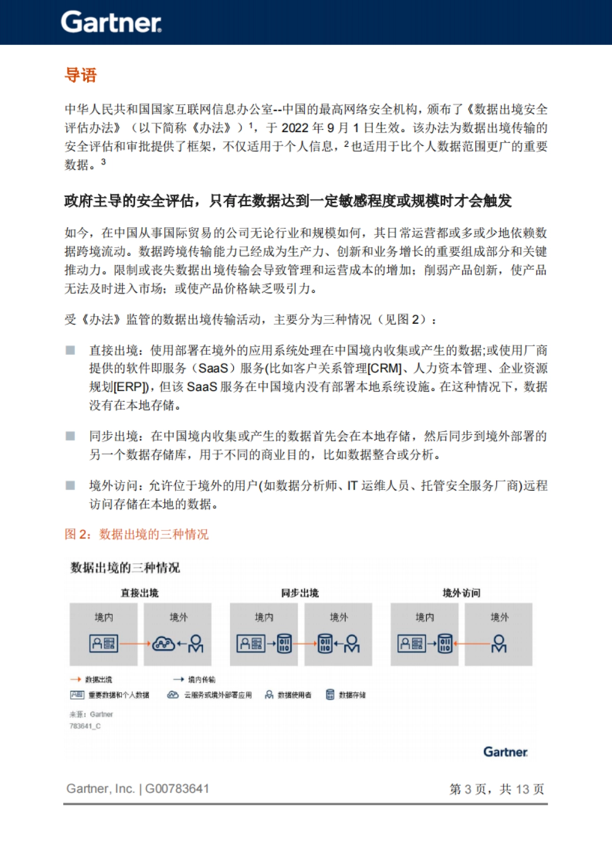 Gartner：2024年为中国数据出境安全评估做准备报告_第4页