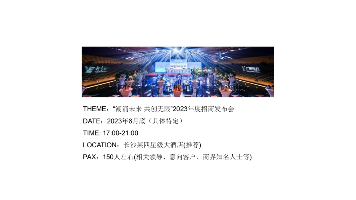 2023商业广场年度招商发布会“潮涌未来 共创无限”活动策划方案_第3页