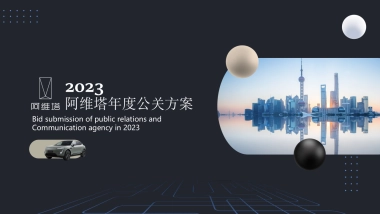 阿维塔年度公关方案