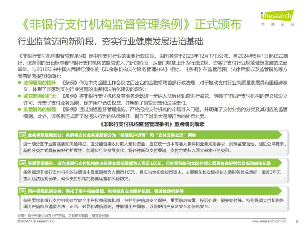 2024年中国第三方支付行业研究报告_第9页