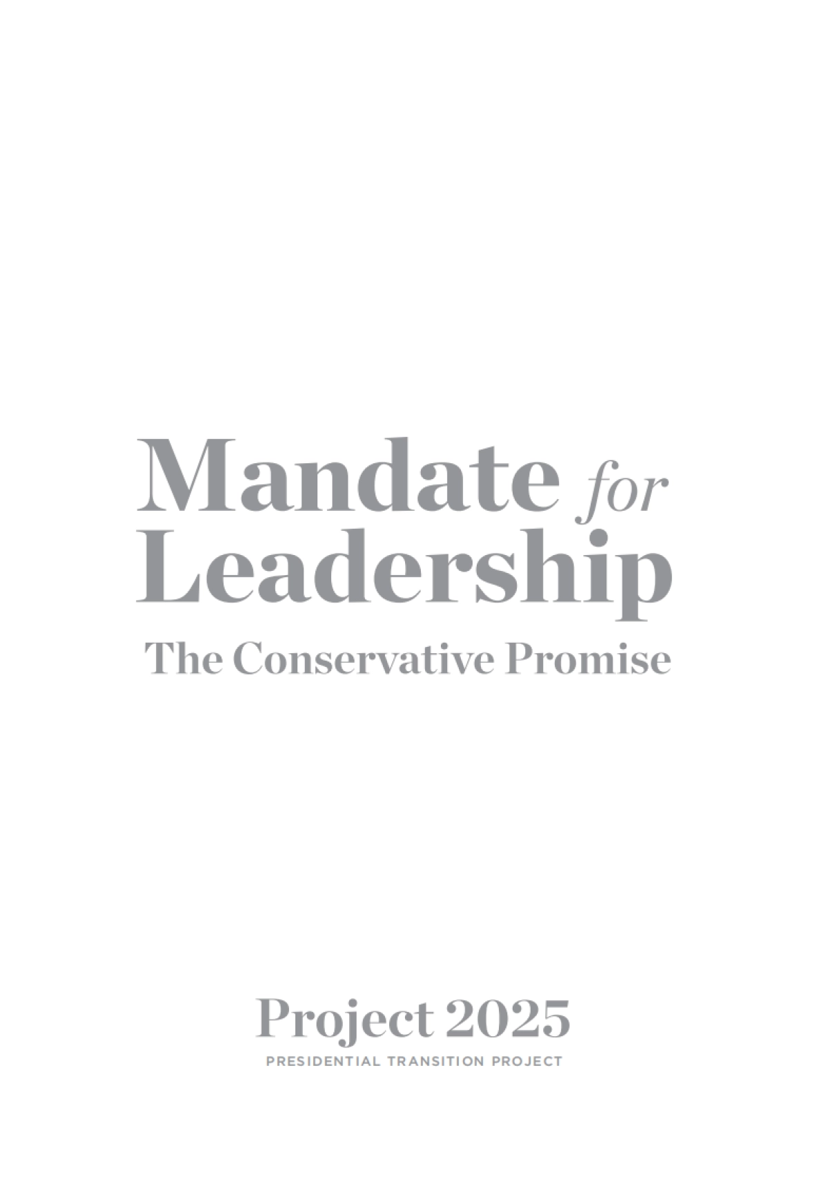 2025_mandateforleadership_full-900页!特朗普政府的“施政蓝图”“2025计划”(完整版)_第2页