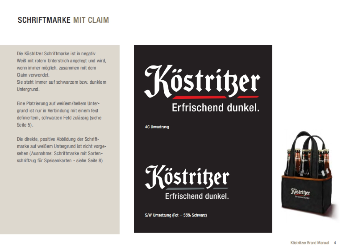 Koestritzer啤酒品牌VIS手册_第4页