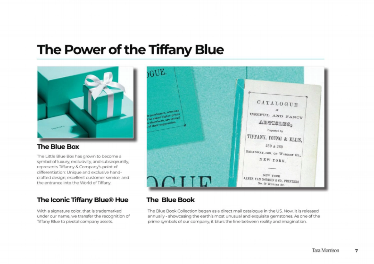 蒂芙尼 (Tiffany & Co)品牌书_第7页