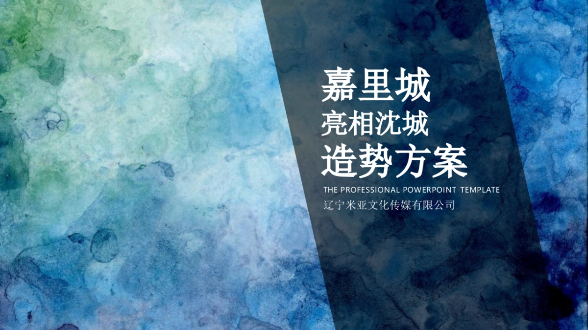 2019嘉里城网红街亮相沈城造势方案_第1页