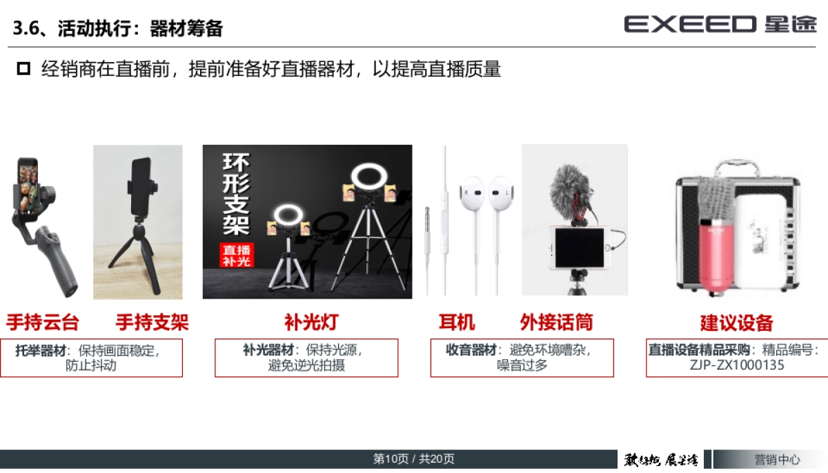EXEED星途直播购车专场执行手册_第10页