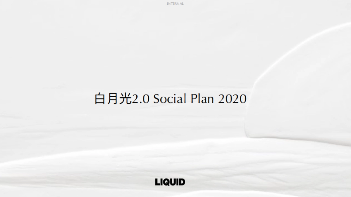 2020白月光 RN white 社交种草方案 _第1页