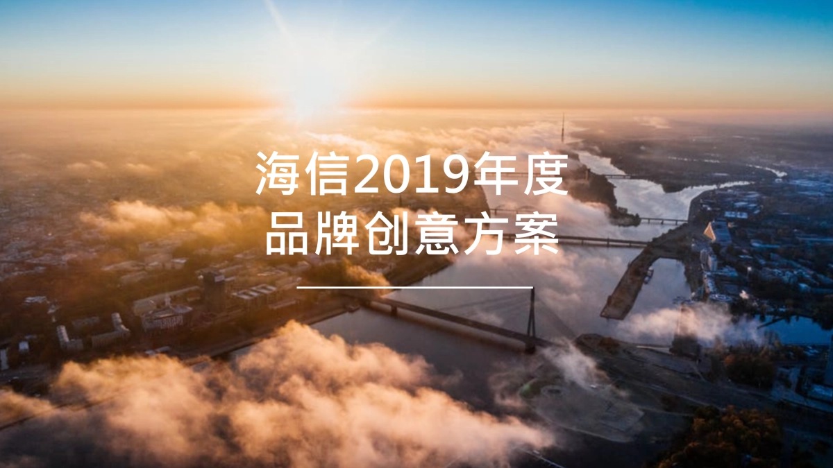 海信2019年度品牌创意方案_第1页