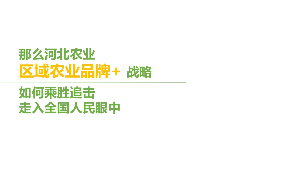 河北农业厅区域农业品牌丰双微搭建运营方案_第4页
