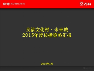 捷群-良渚文化村·未来城年度汇报