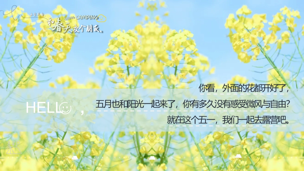 “和春天交个朋友”草坪露营节社群活动方案_第3页