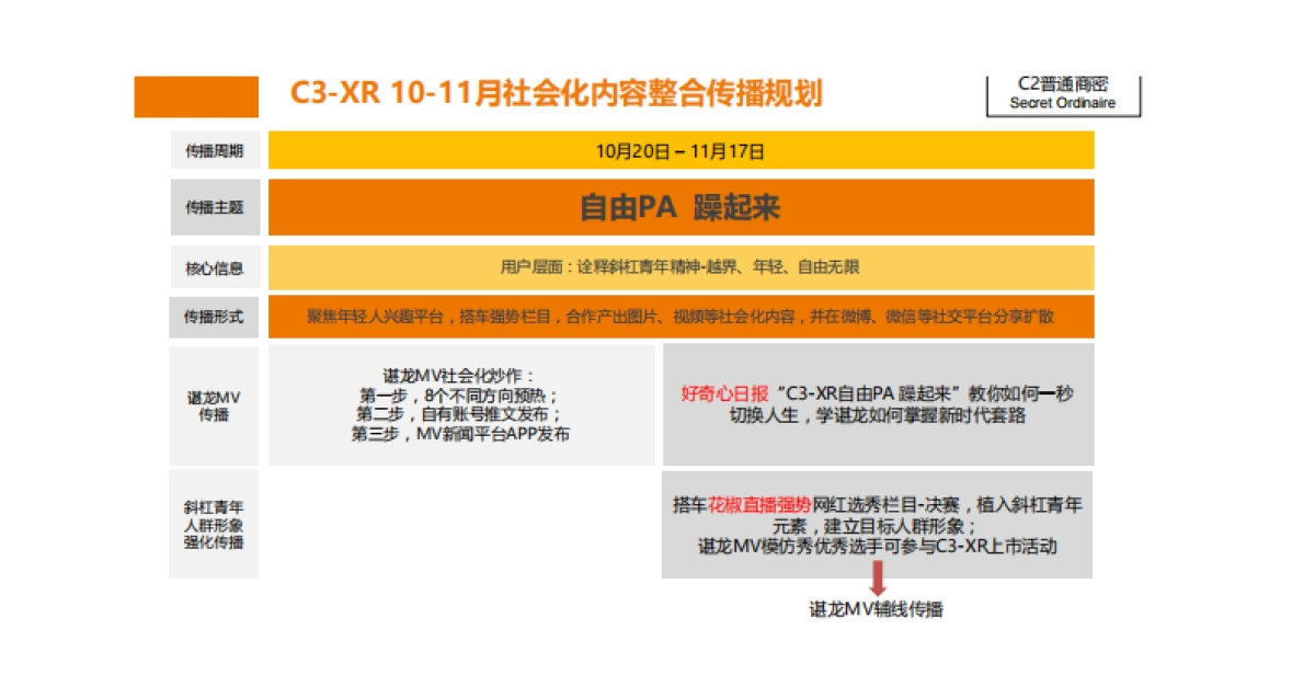 2016 东风雪铁龙新媒体传播方案花椒_第10页