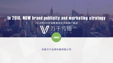 NOW品牌宣传及市场推广规划-万千