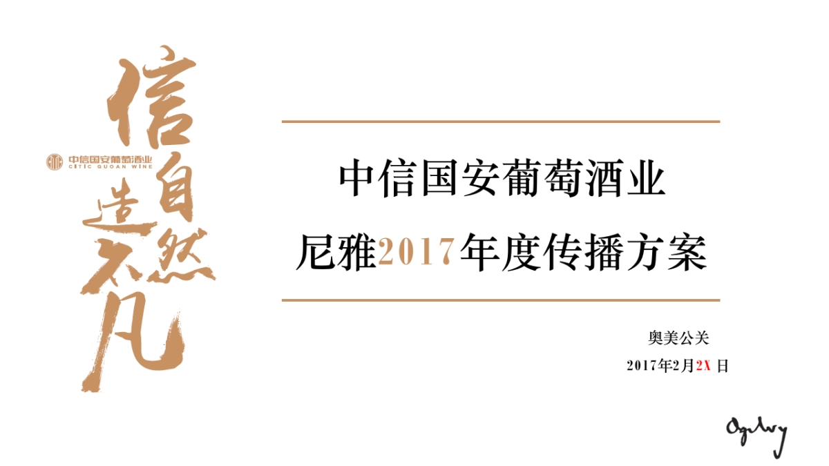 中信国安尼雅年度传播方案_第1页