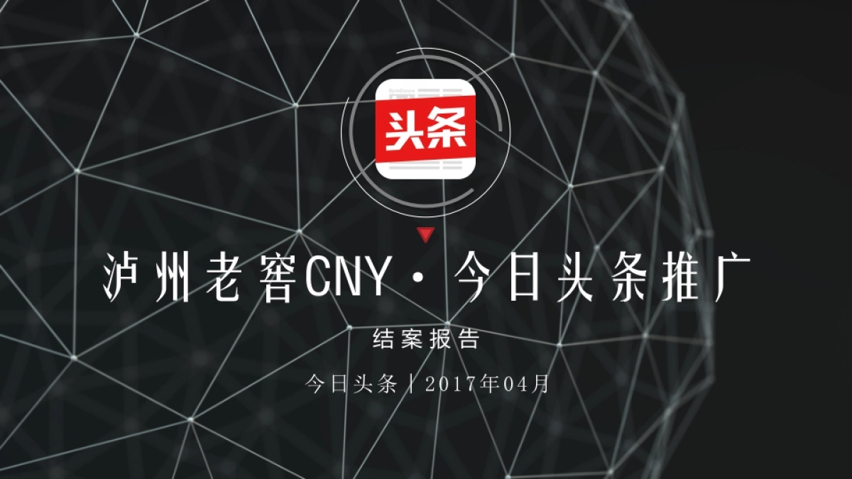 泸州老窖CNY·今日头条推广结案报告_第1页