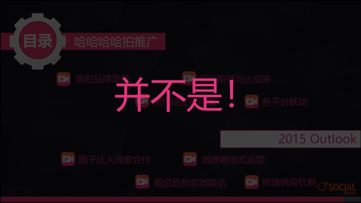 美拍哈哈哈哈拍social传播方案时趣互动_第3页