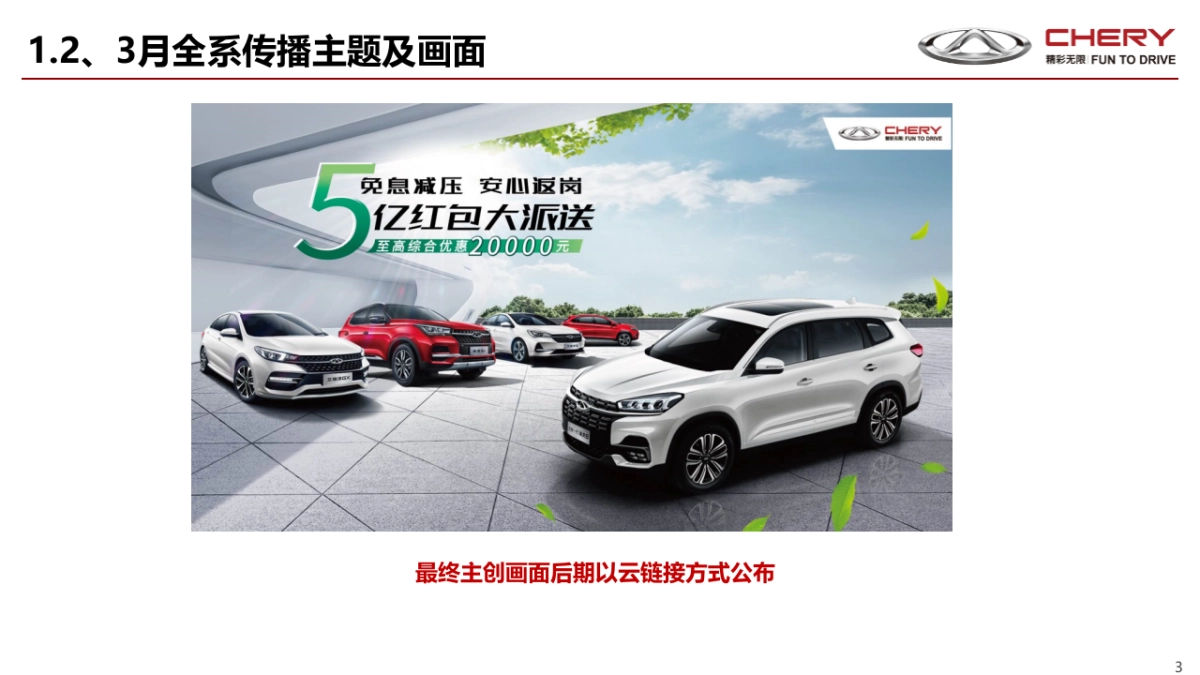 奇瑞2020年3月份区域营销推广手册 - 下发版_第3页