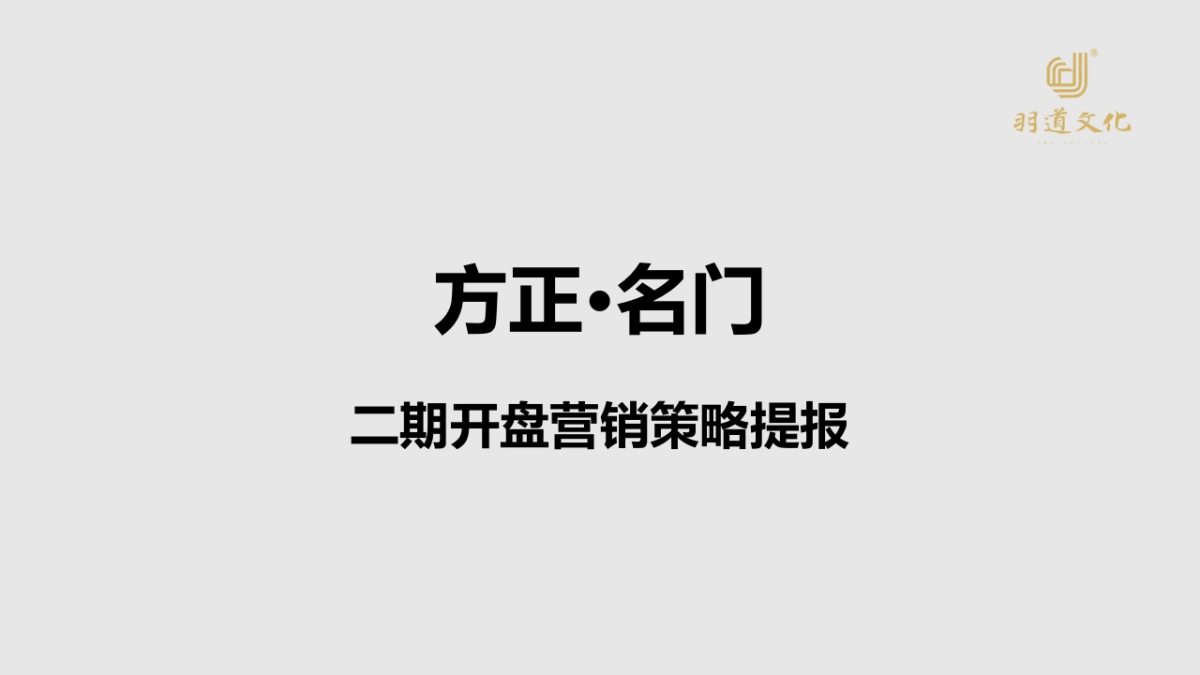2019年昆山方正名门半年度策略提报_第1页