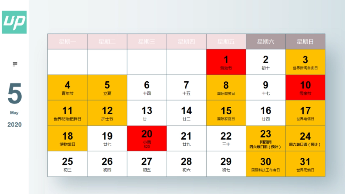 2020年新媒体热点营销日历_第5页