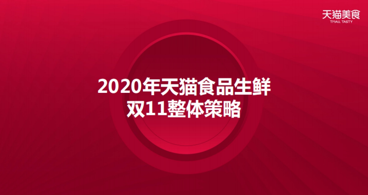 2020食品生鲜双11商家大会双11整体策略_第1页