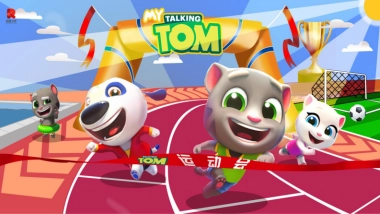 汤姆猫TOM夏季运动会IP展美陈方案