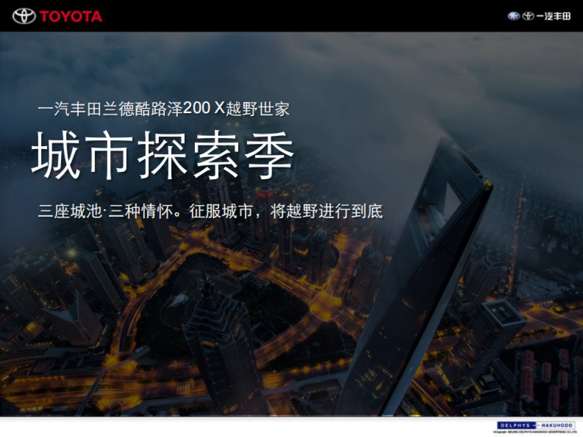 一汽丰田兰德酷路泽200上市活动方案_第7页