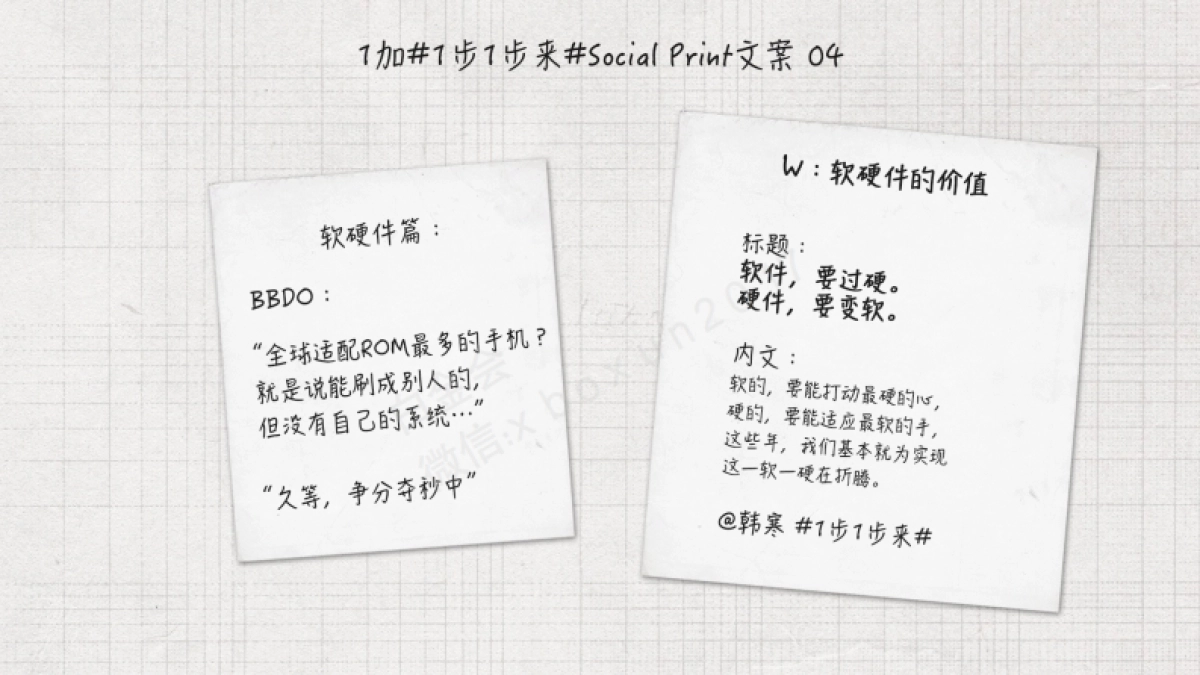 一加手机品牌年度代言人（韩寒）SocialCampaign执行方案_第9页