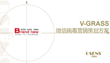 欧赛斯VGrass高端女性时装品牌微信病毒营销策划方案