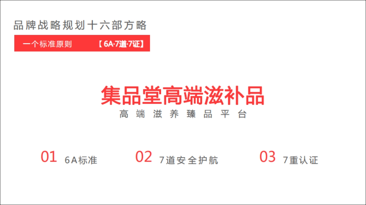 欧赛斯--品牌案例：集品堂品牌战略规划_第10页