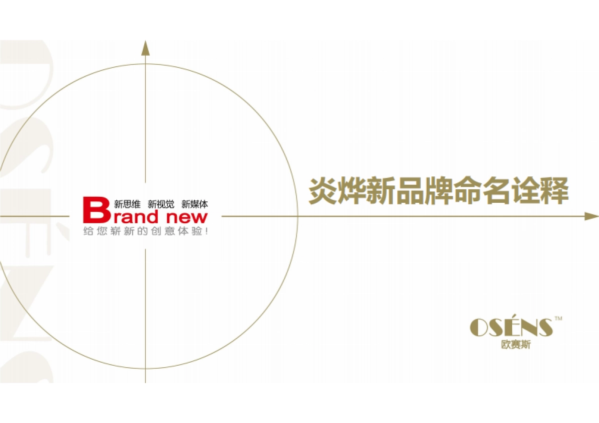 欧赛斯休闲食品新品牌产品发布命名诠释方案_第1页