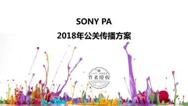 索尼耳机年度品牌提升方案