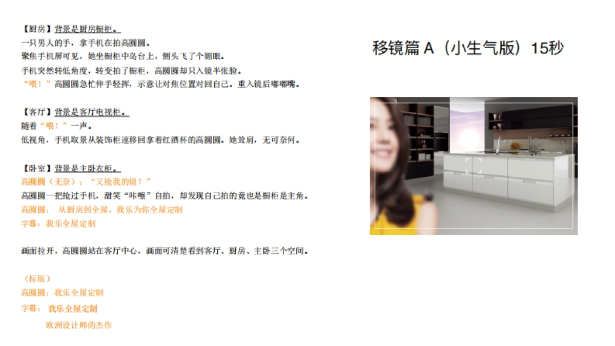 我樂品牌提案高圓圓代言全屋訂製_第3页