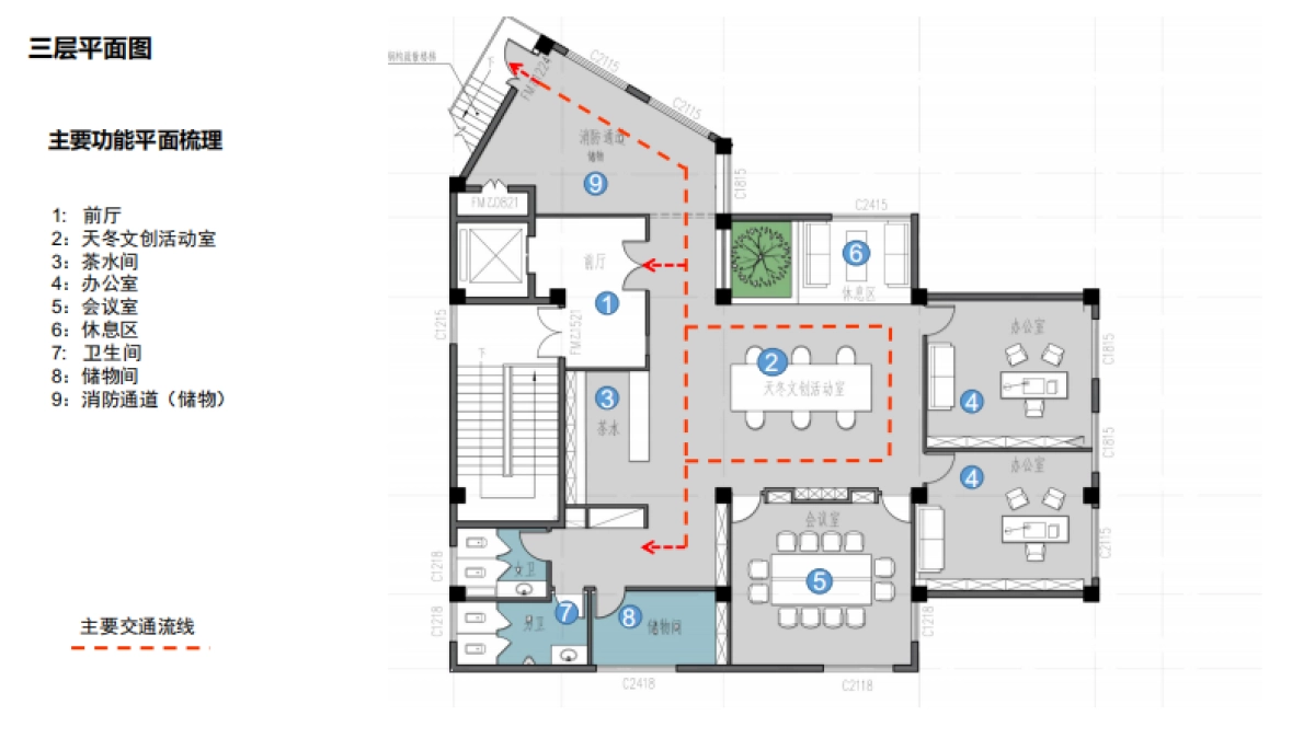 内江市东兴老街1号楼室内设计方案_第5页