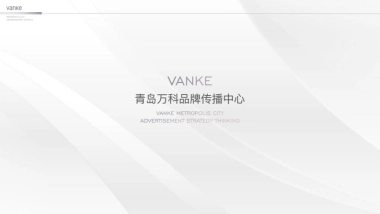 万科中国第座新都会-淄博万科新都会年度推广案