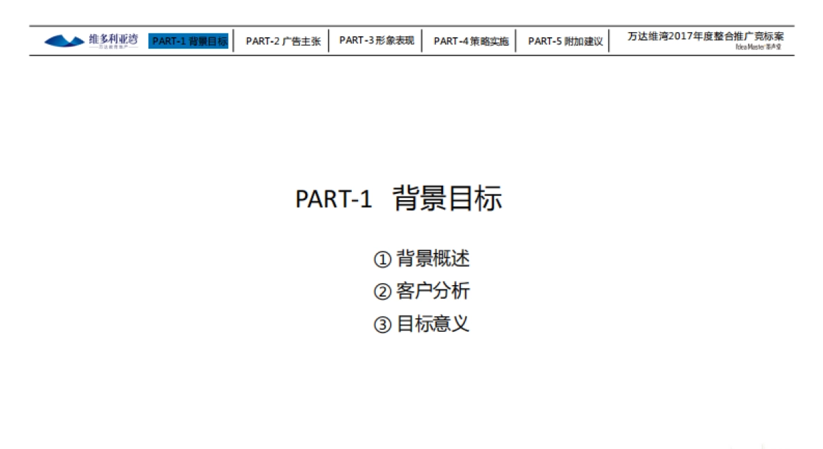 墨声堂-万达维多利亚湾年度整合推广竞标案_第4页