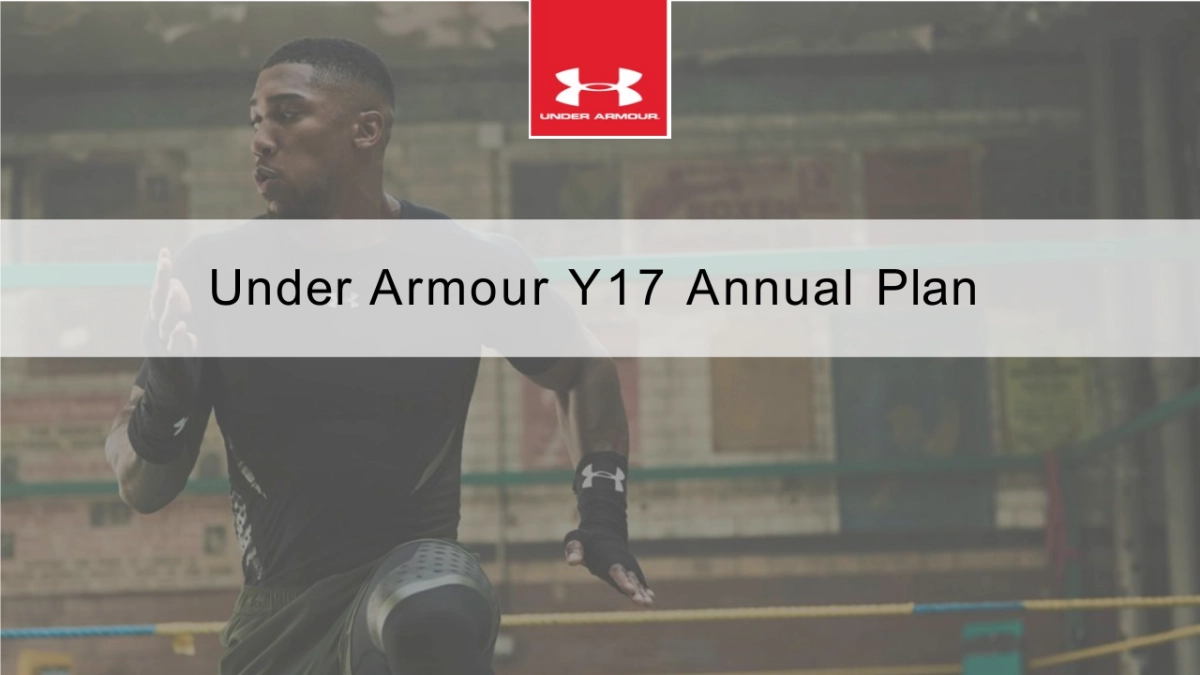 Under Armour互联网营销策略方案_第1页