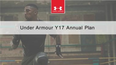 Under Armour互联网营销策略方案