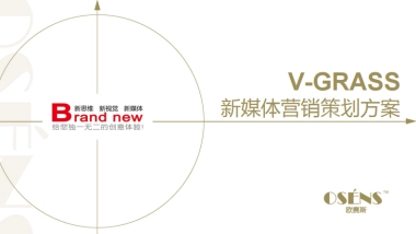 V-GRASS新媒体营销策划方案