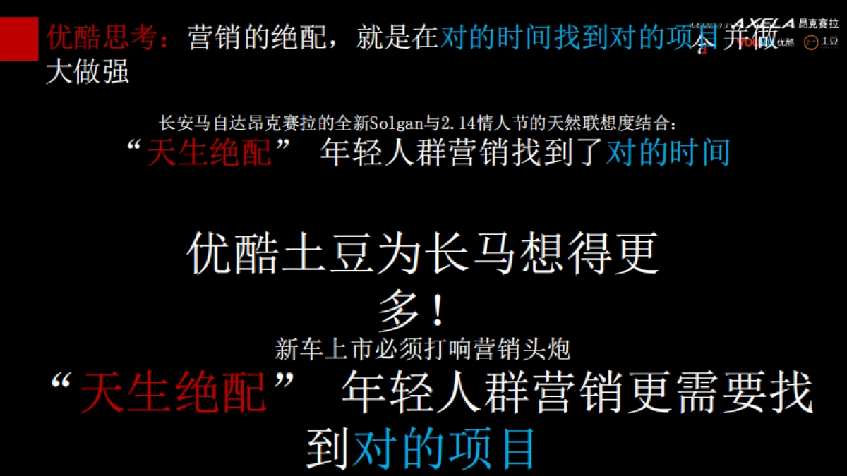 昂克赛拉新款上市@优酷整合营销方案_第3页