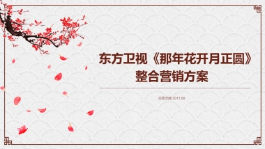 东方卫视《那年花开月正圆》整合营销方案