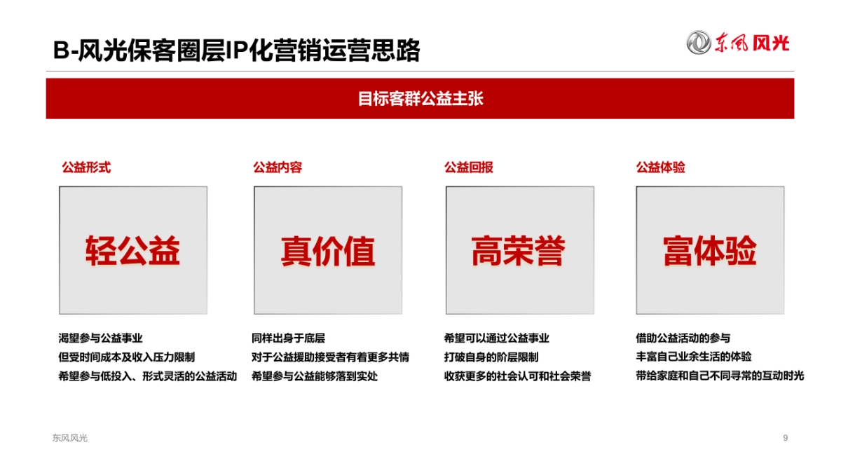东风风光保客圈层IP化营销运营规划_第9页