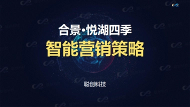 合景悦湖四季智能营销方案
