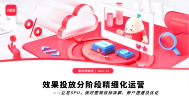 【小红书】效果投放分阶段精细化运营