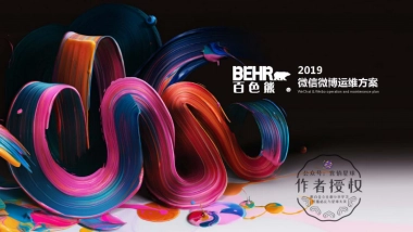 百色熊儿童漆微信微博运营方案