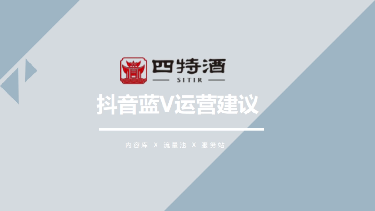 四特酒抖音蓝V运营策略方案_第7页